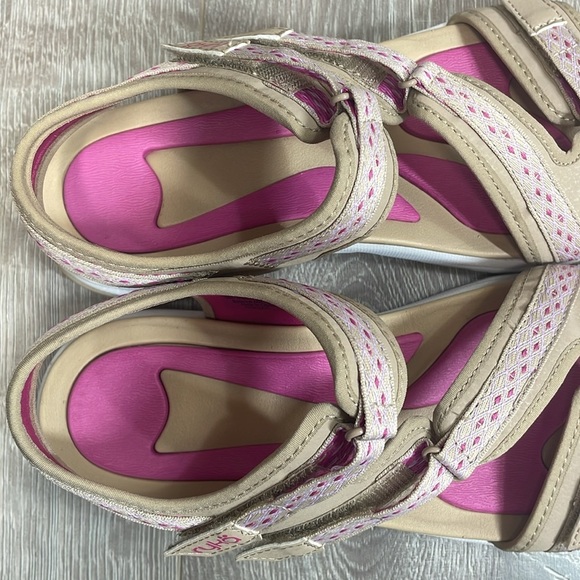 Ryka Ginger Adjustable Faux Leather Comfort Hiking Sport Sandals 10M - Picture 11 of 13